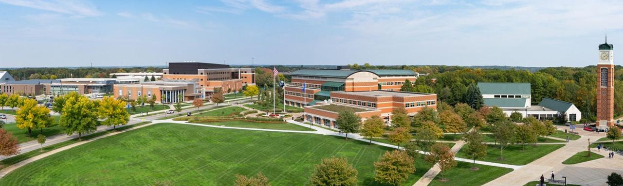 panoramic view of Allendale Campus